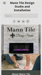 Mobile Screenshot of manntile.com